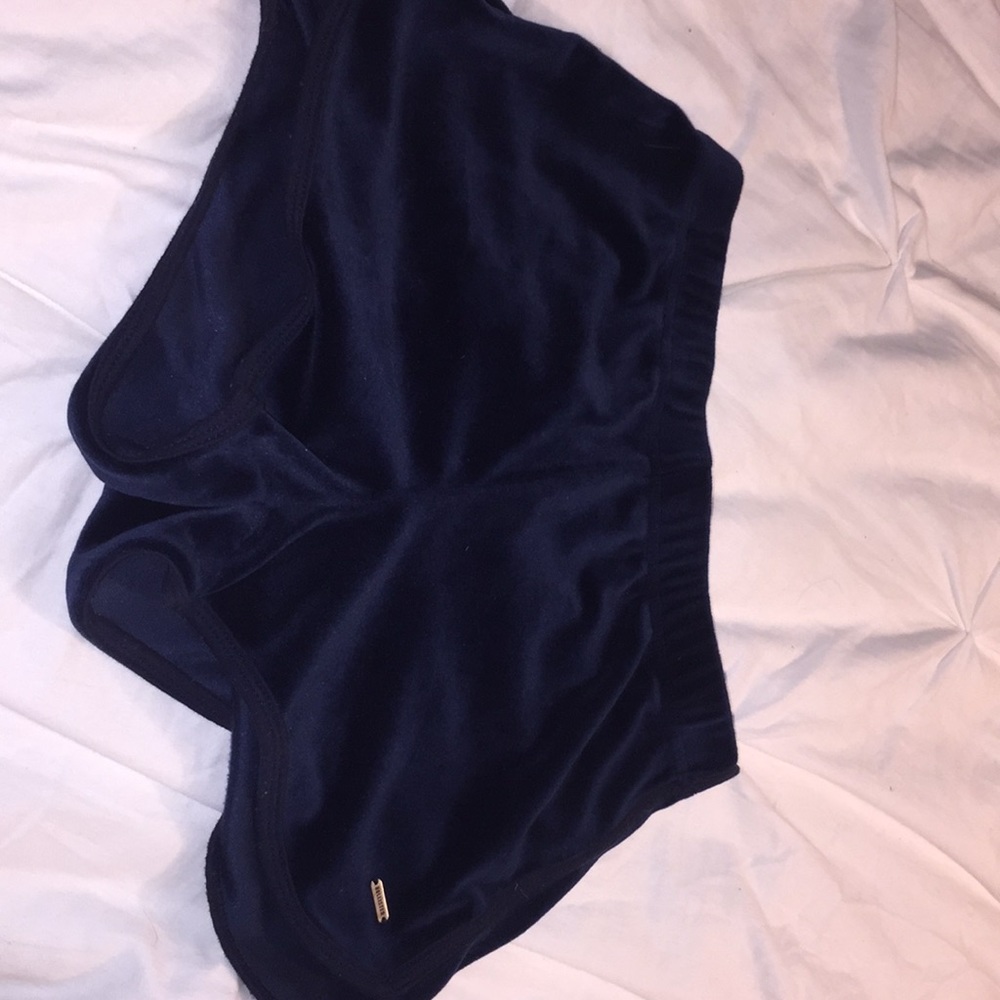 velvet shorts